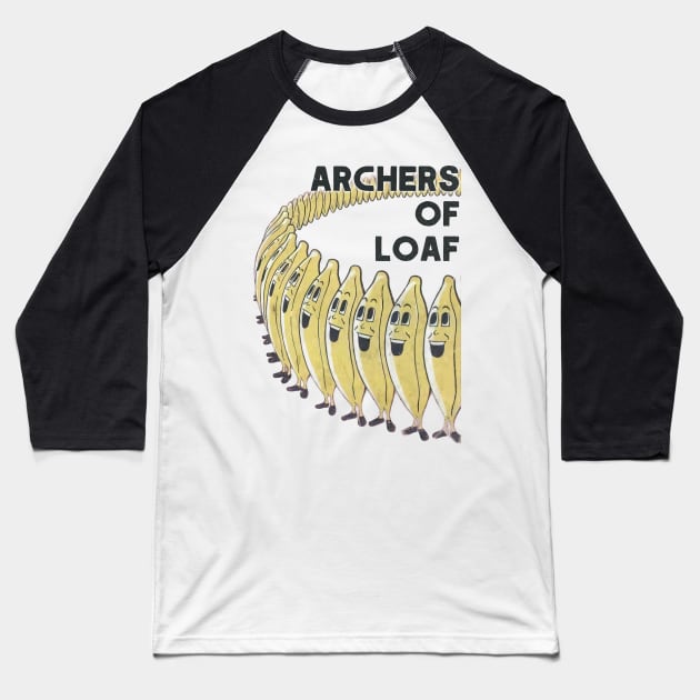 Archers Of Loaf ∆ Retro Style Fan Design Baseball T-Shirt by unknown_pleasures